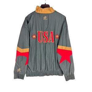Logo Athletic Olympic Collection 1996 Training Jacket Green XL